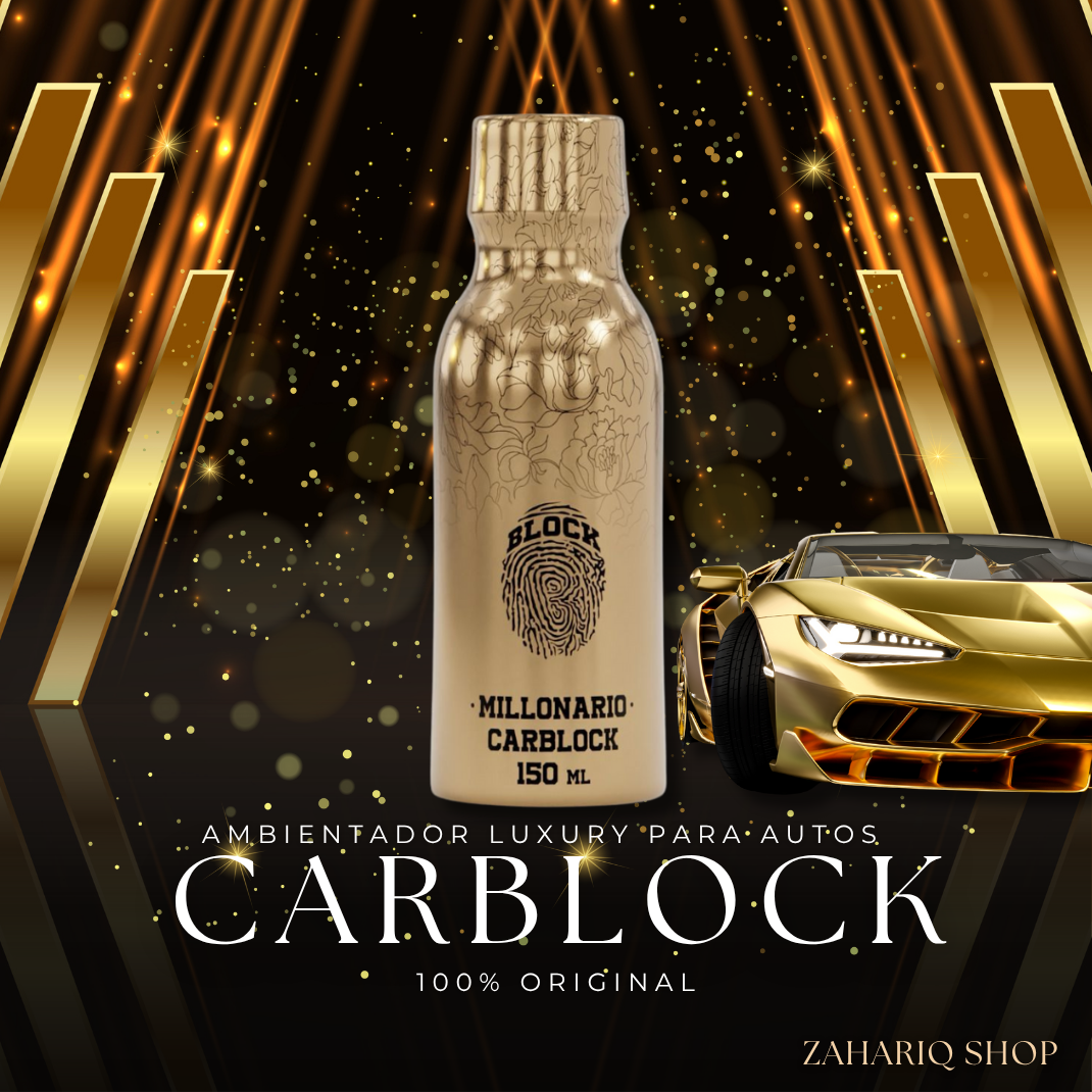 AMBIENTADOR PARA AUTOS LUXURY CARBLOCK