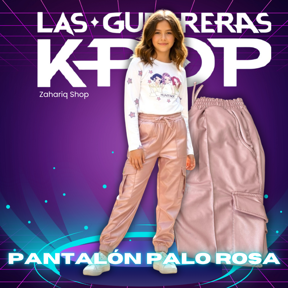 CONJUNTO KPOP NIÑAS PANTALÓN + SWEATER TALLAS 4 A 16