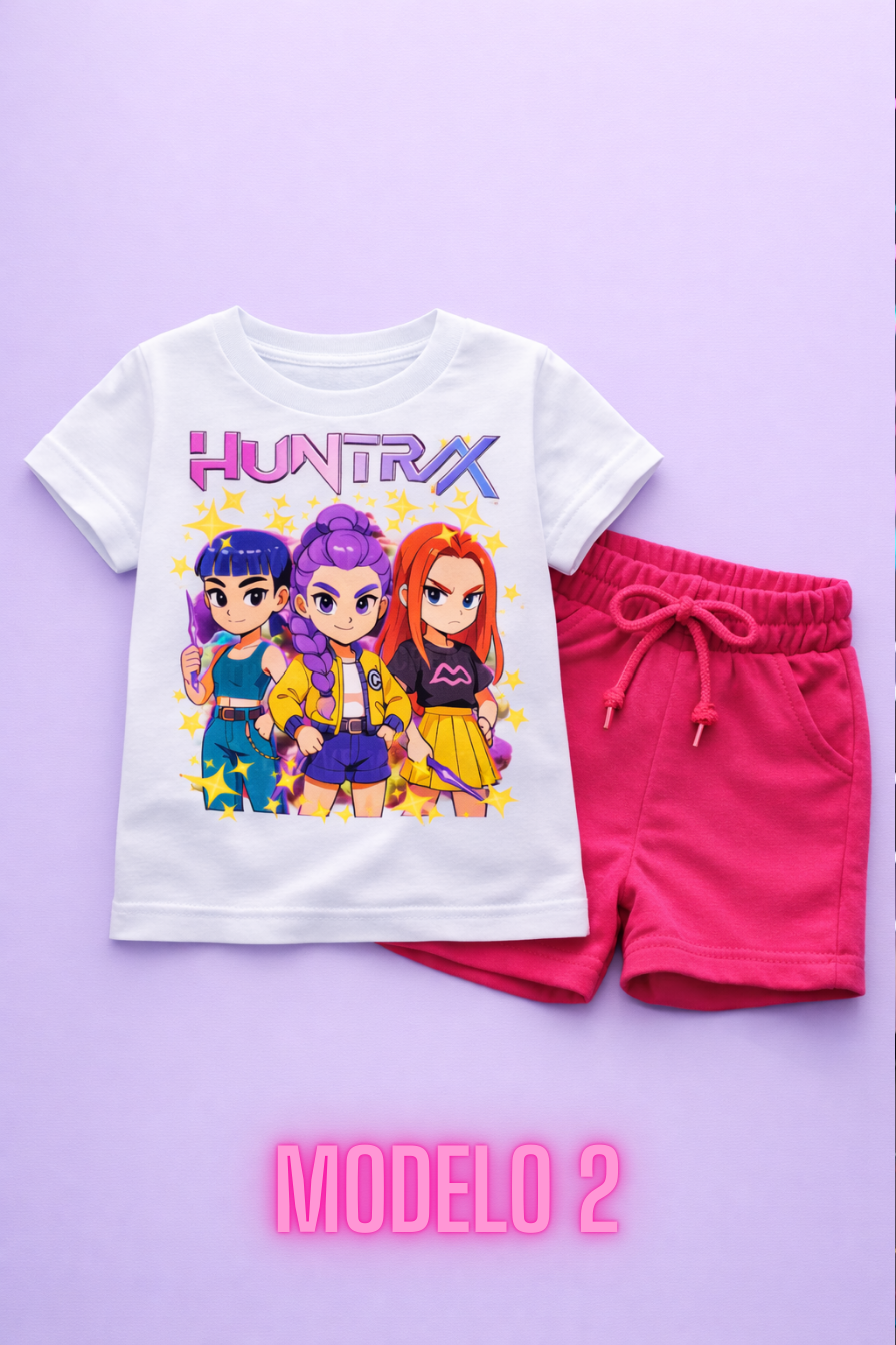 CONJUNTO GUERRERAS KPOP TALLAS 2 A 16