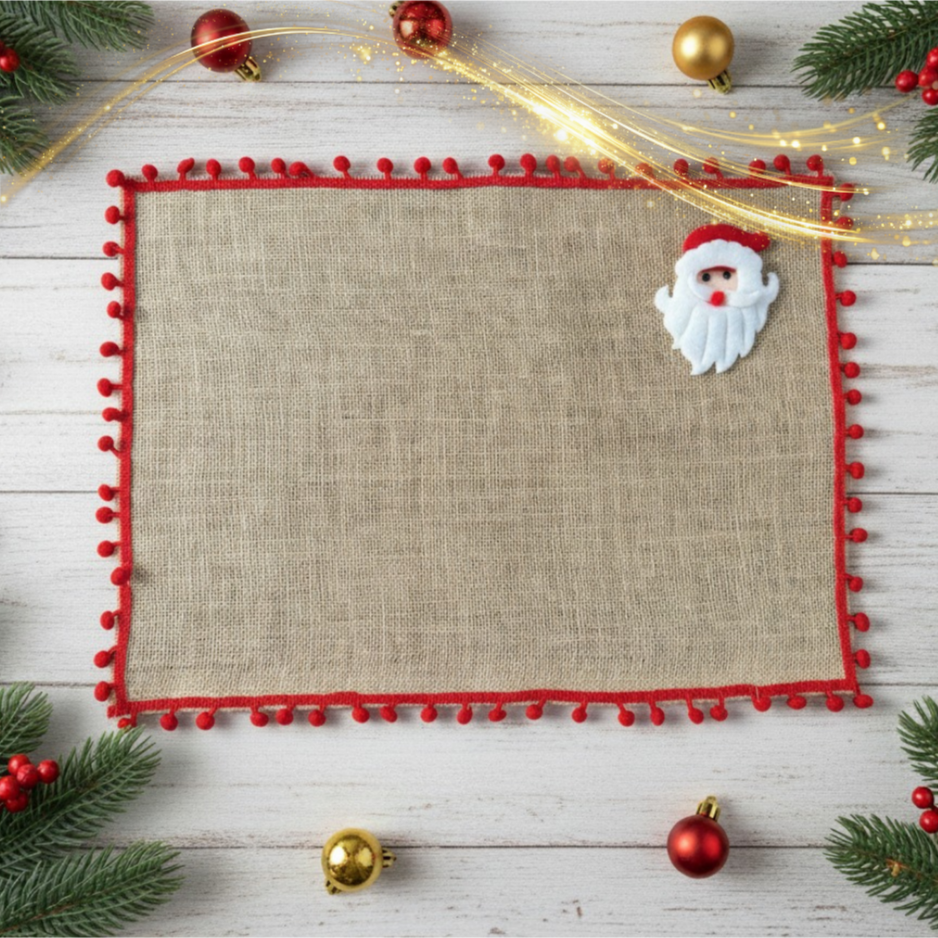 INDIVIDUALES NAVIDEÑOS X4 ECOLÓGICOS