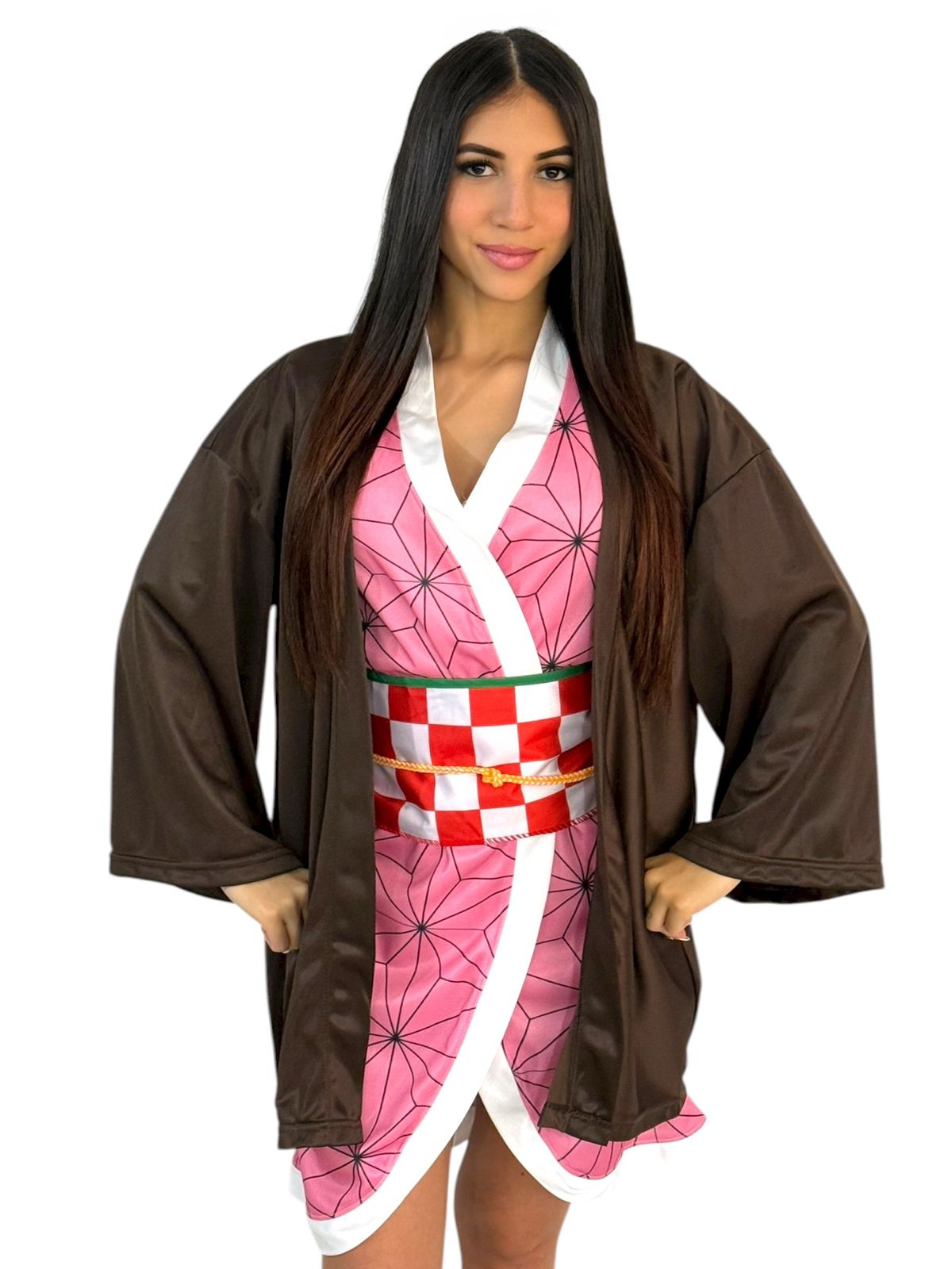 DISFRAZ NEZUKO + KATANA RETRACTIL