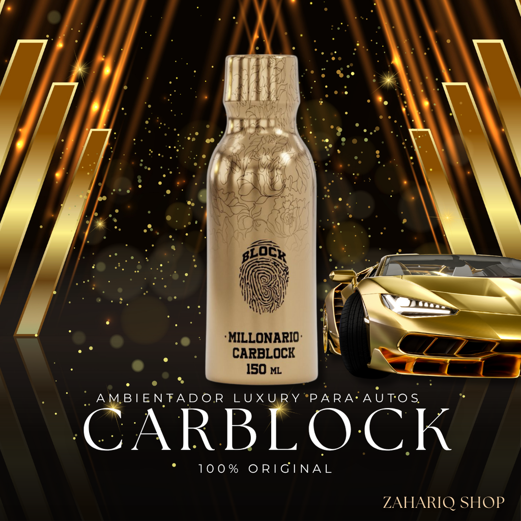 AMBIENTADOR PARA AUTOS LUXURY CARBLOCK