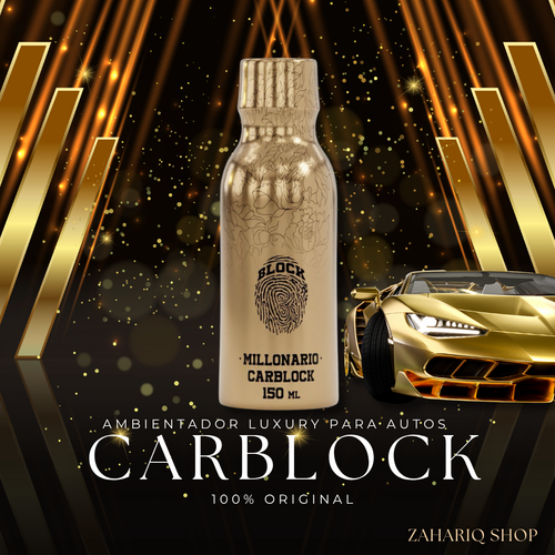 AMBIENTADOR PARA AUTOS LUXURY CARBLOCK