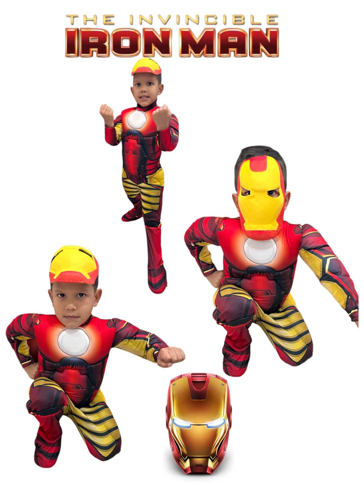 DISFRAZ IROMAN MÚSCULOS ACOLCHADOS