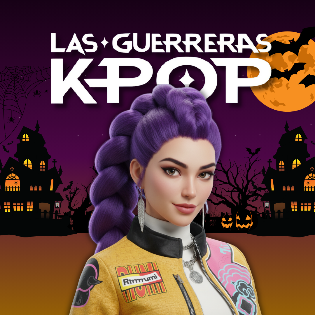TRENZA GUERRERA KPOP RUMI CALIDAD PREMIUM