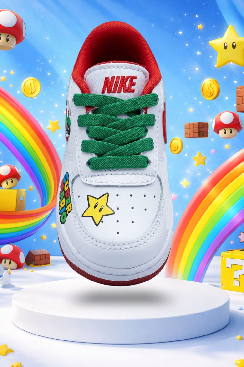 NIKE F1 MARIO BROS GALAXY TALLAS 21 A 33