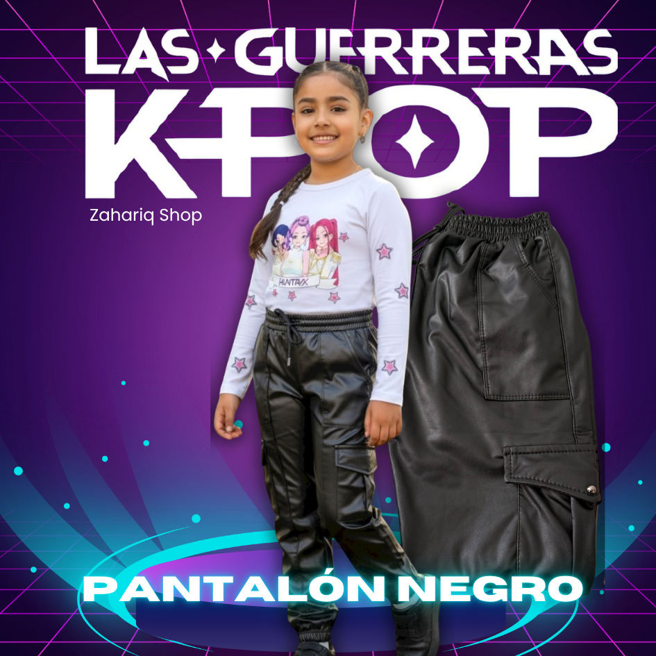 CONJUNTO KPOP NIÑAS PANTALÓN + SWEATER TALLAS 4 A 16
