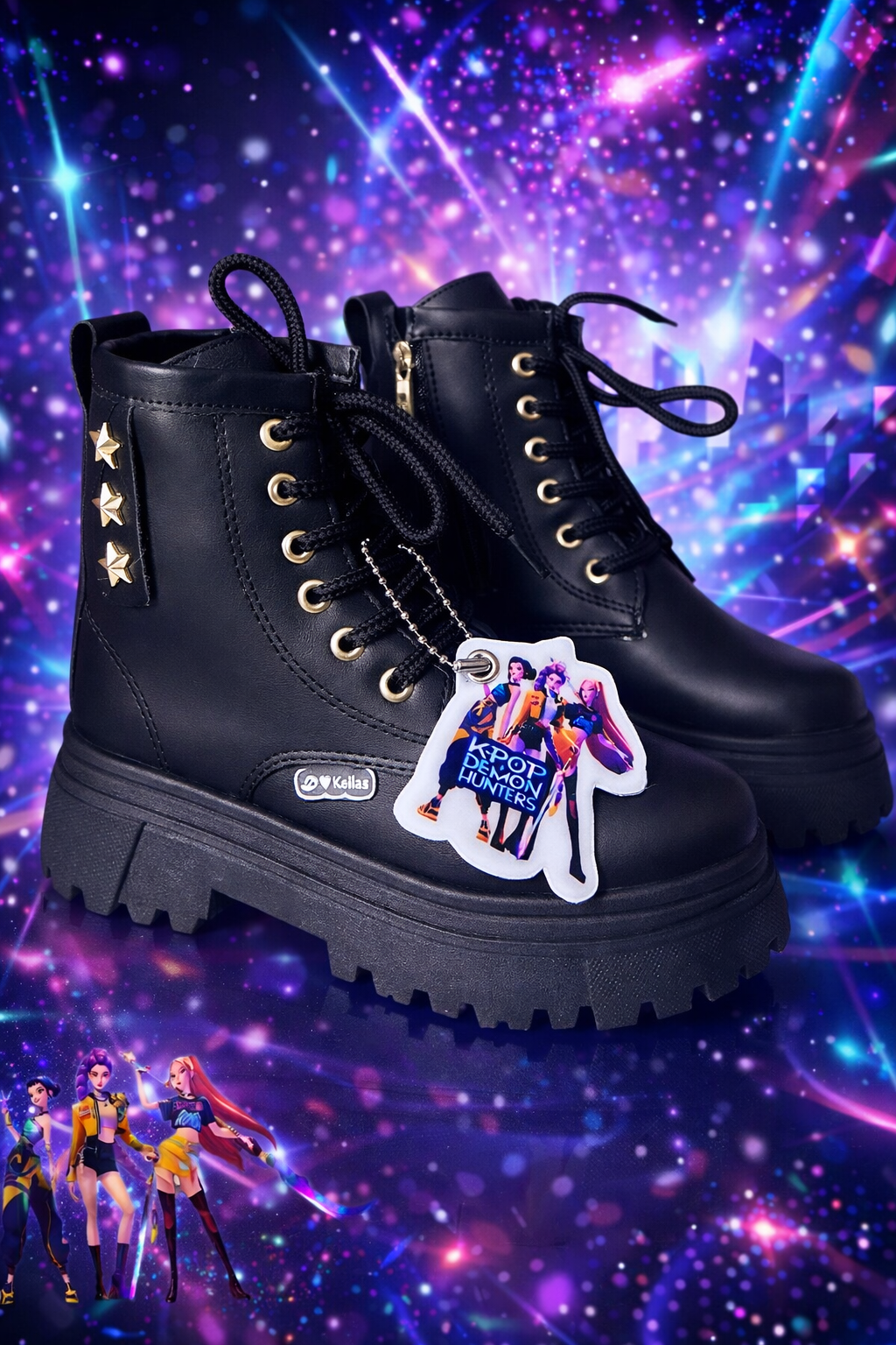 BOTA KPOP NIÑA TALLAS 21 A 33