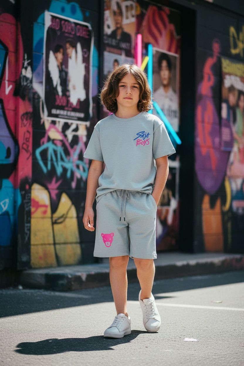 CONJUNTO OVERSIZE SAJA BOYS