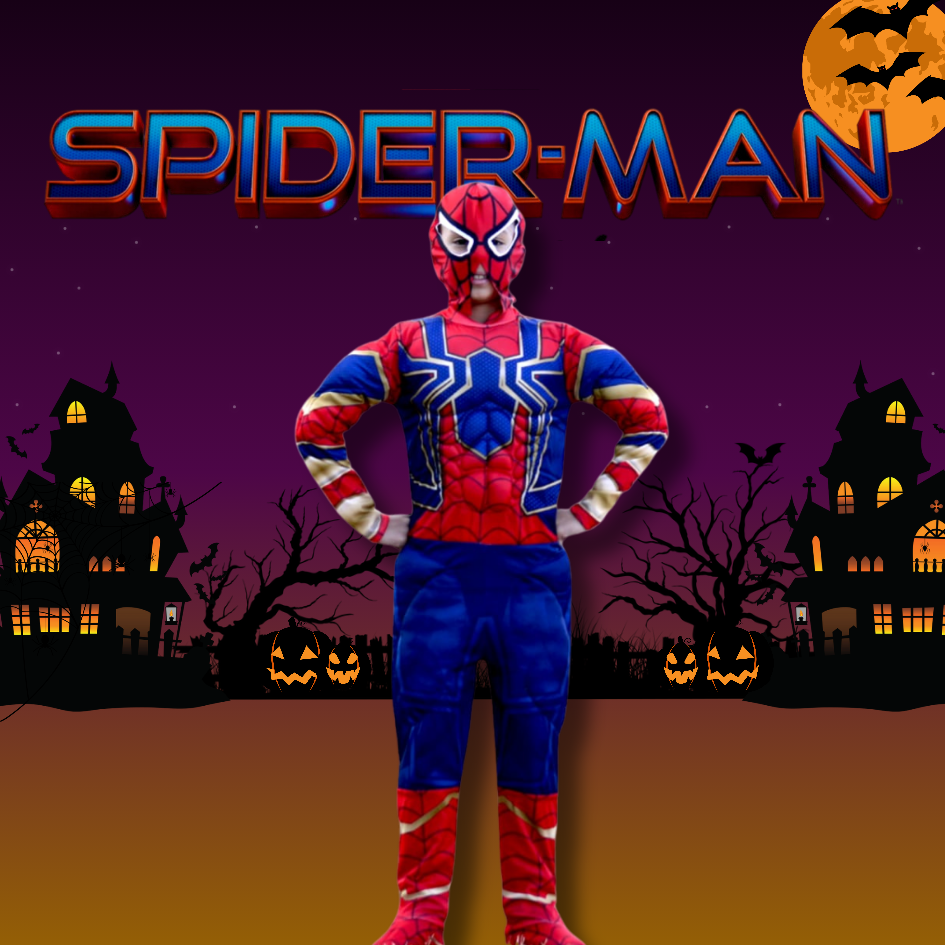 DISFRAZ SPIDERMAN IRON SPIDER TALLA 2 A 12