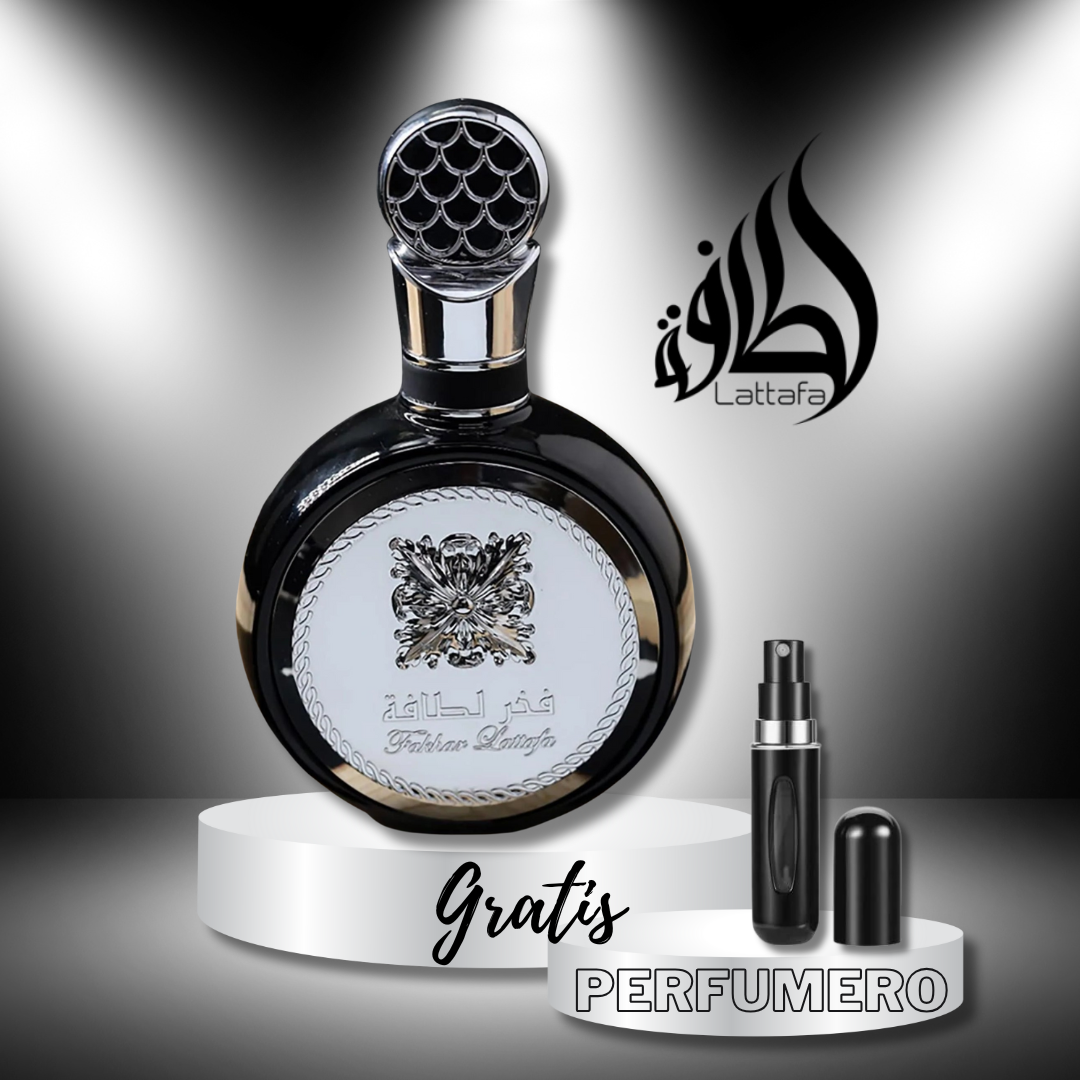 Perfume Árabe Lattafa Fakhar + obsequio