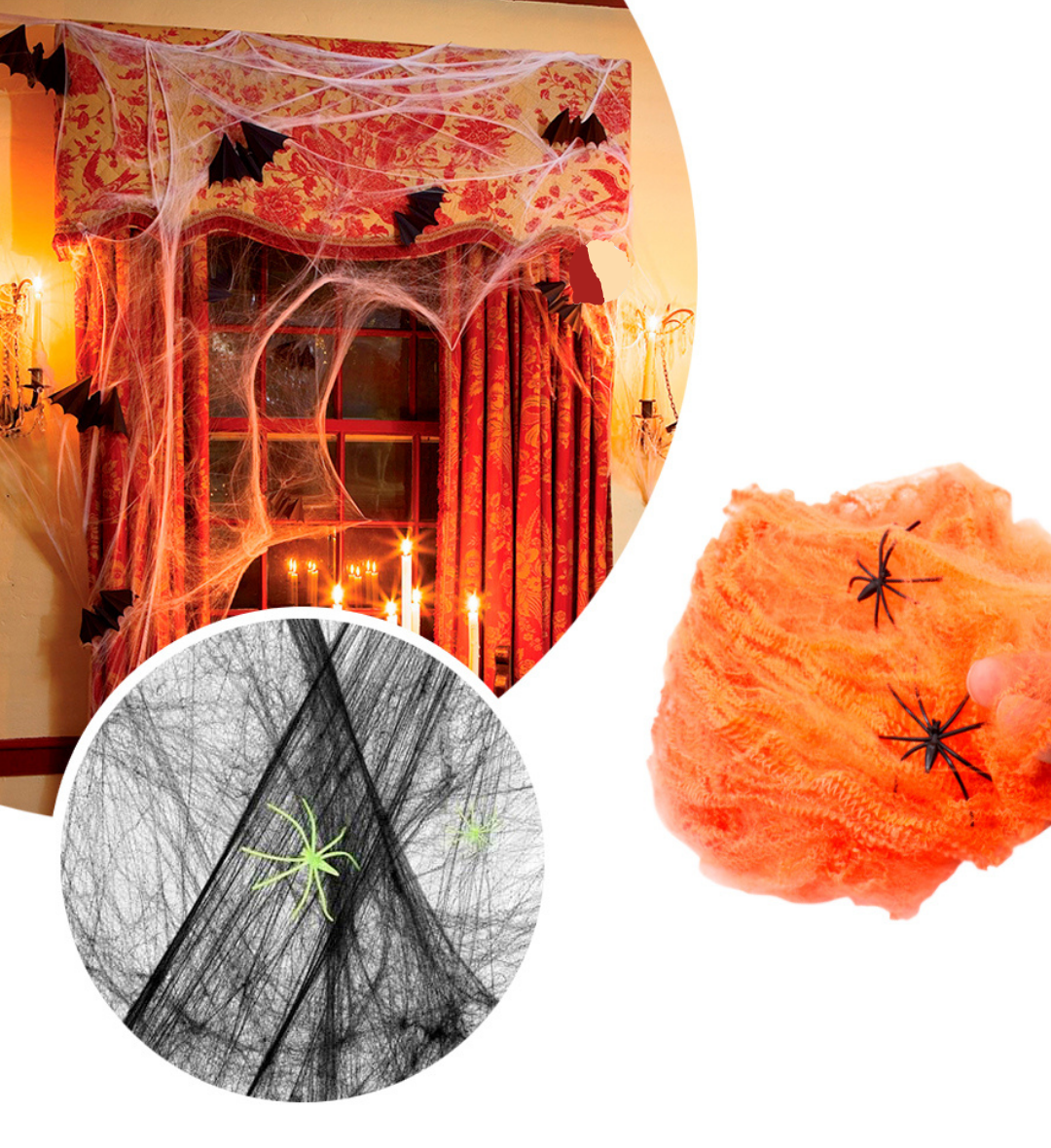 PACK DECORACIÓN HALLOWEN PAGA 2 LLEVA 4