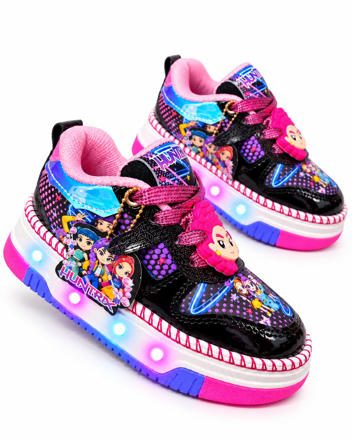 Bolichero K-POP Luces LED negro