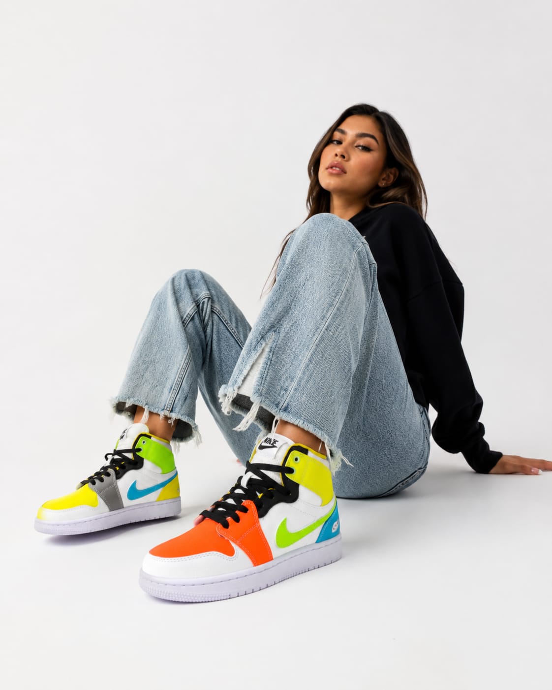 JORDAN UNISEX COLORES NEÓN TALLA 34 A 43