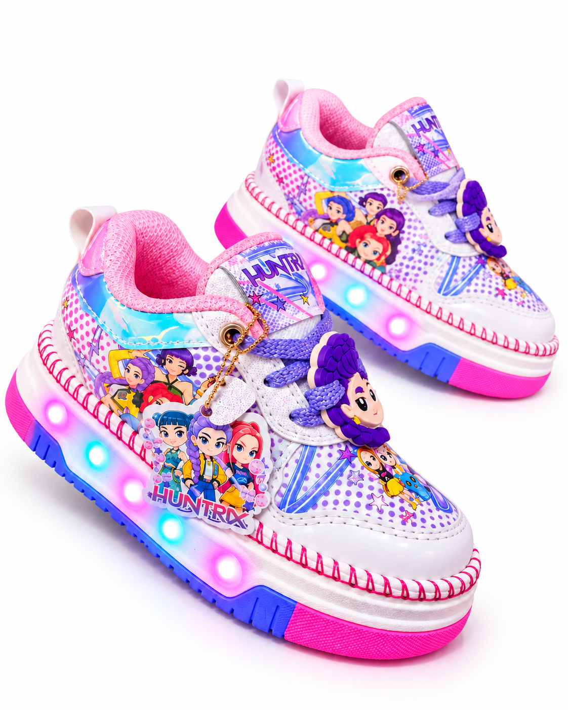 Bolichero K-POP Luces LED blanco