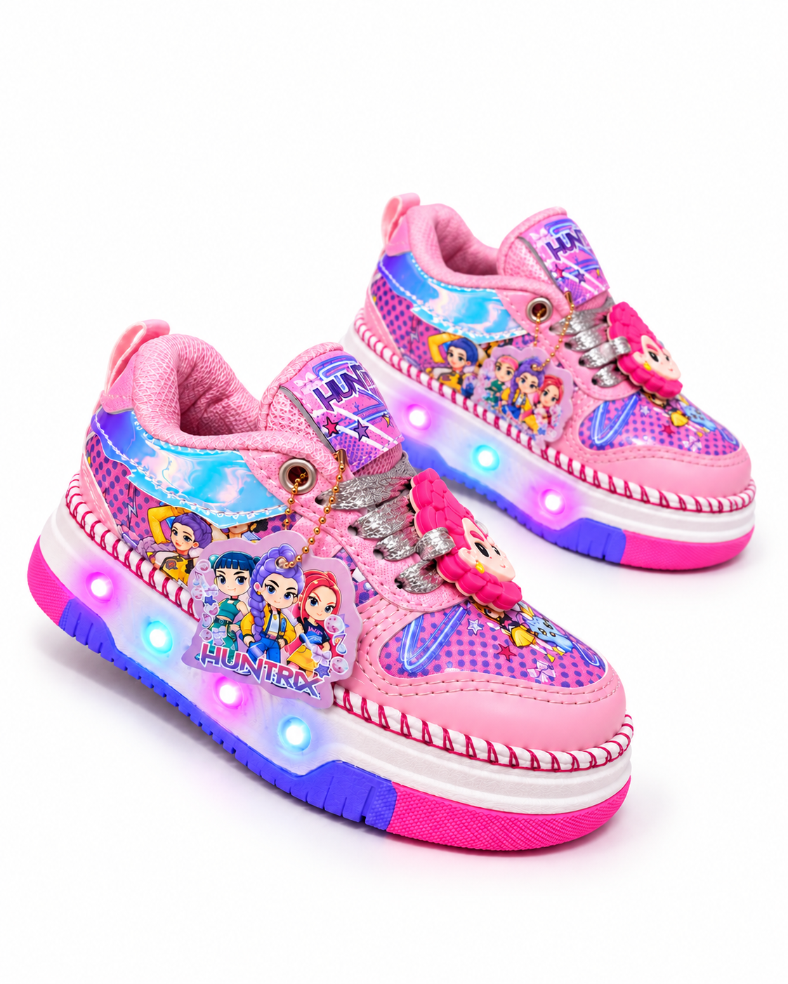 Bolichero K-POP Luces LED rosa