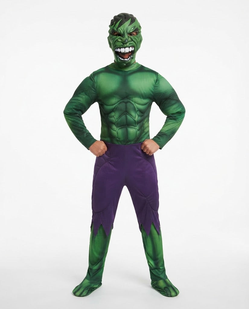 DISFRAZ NIÑO HULK ACOLCHADO