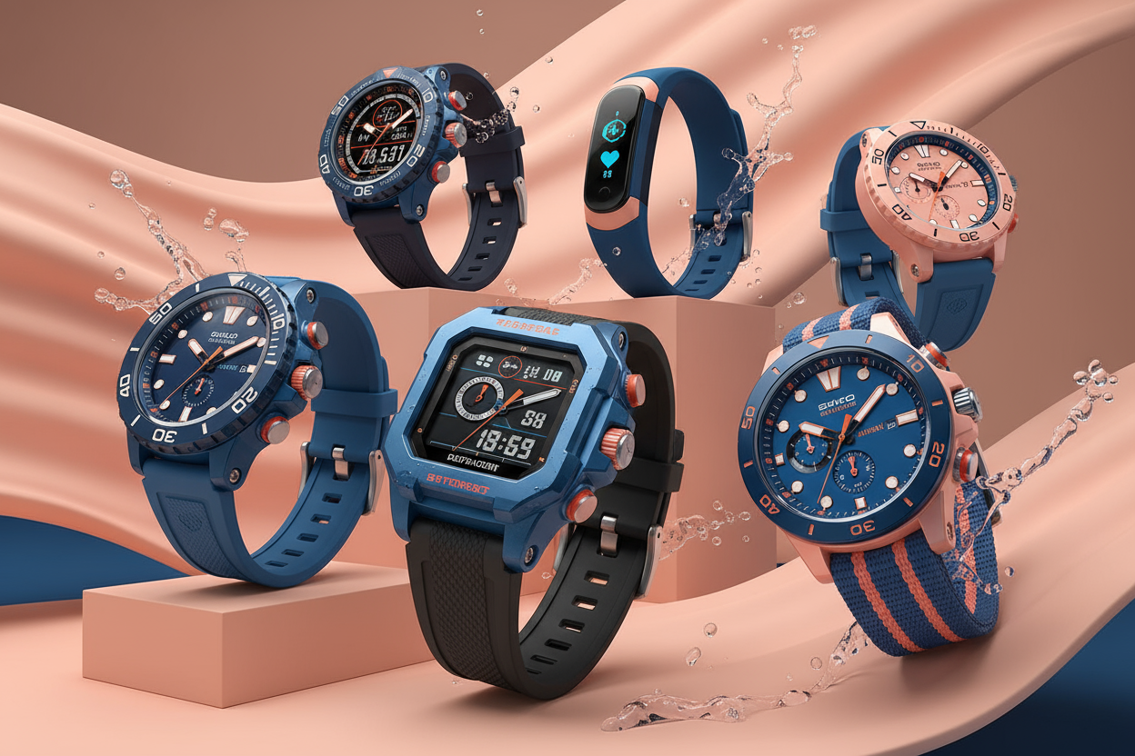 Otra con relojes deportivos 