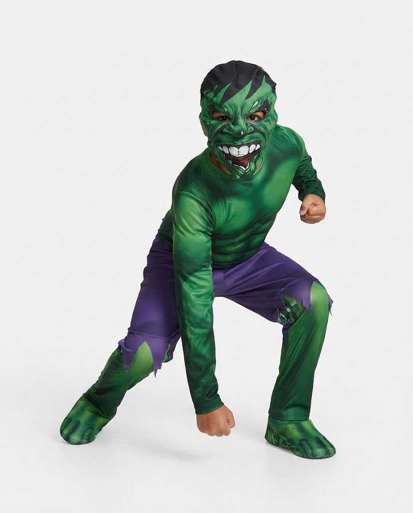 DISFRAZ NIÑO HULK ACOLCHADO